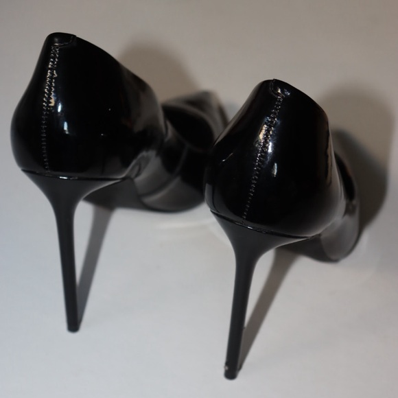 EUC Vala Black  Steve Madden Pointed Toe Pumps Size 9.5 - Picture 3 of 7